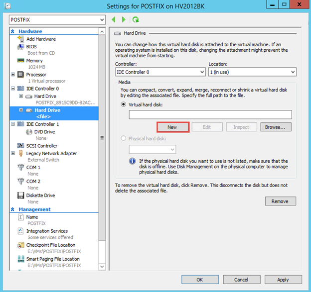 add more disk space to hyper v