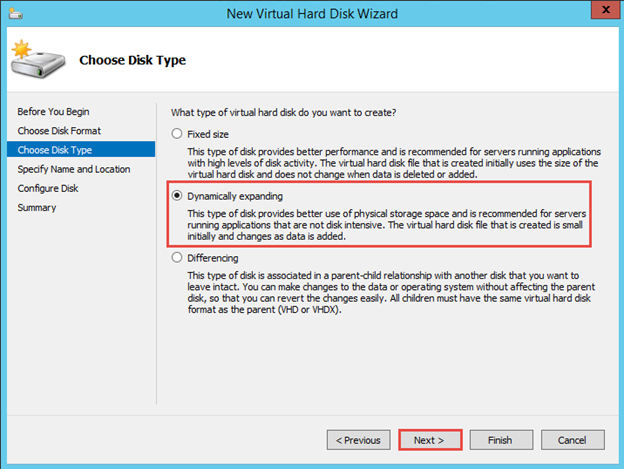 add more disk space to hyper v